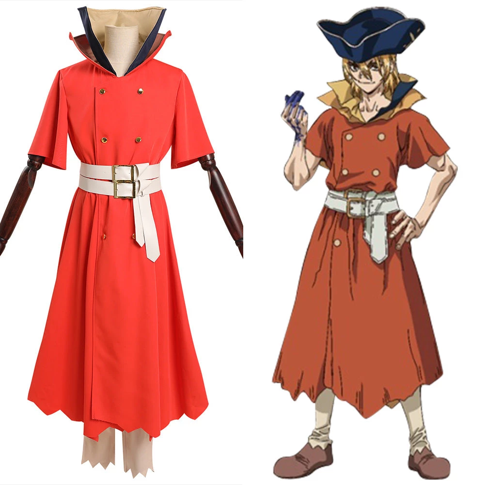 Fandombuy Dr. Stone Ryuusui Nanami Cosplay Costume Hat Outfits Halloween Carnival Suit New Arrivals 3 Fandombuy Dr. Stone Ryuusui Nanami Cosplay Costume Hat Outfits Halloween Carnival Suit New Arrivals