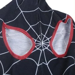 CosplaySky Spider-Man Hoodie Kids Spider-Verse Miles Morales Gwen Stacy Noir Peter Cosplay Costume
