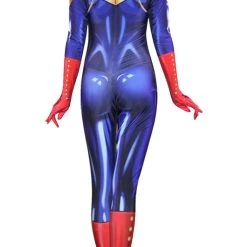 New Cosplaysky Avengers 3 Infinity War Captain Marvel Ms. Marvel Jumpsuit Cosplay Costume