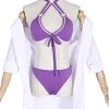 New Cosplaysky Girls Bikini League Of Legends Sheriff Of Piltover Caitlyn Swimming Pool Party Cosplay Costume