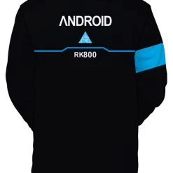 New Cosplaysky Detroit: Become Human Hoodie Connor RK800 Kara AX400 Baseball Sweatshirt New Arrivals