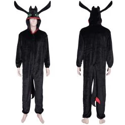 NewCosplay How To Train Your Dragon·Night Fury Sleepwear Pajams Cosplay Costume