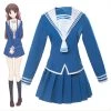 CosplaySky Fruits Basket Tohru Honda School Uniform Cosplay Costume