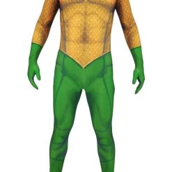 New Cosplaysky New Arrivals Aquaman Arthur Curry Jumpsuit Outfit Cosplay Costume