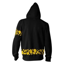 New Cosplaysky New Arrivals Unisex One Piece Trafalgar Law Cosplay Hoodie 3D Printed Sweatshirt Men Women Casual Zip Up Streetwear 5 New Cosplaysky New Arrivals Unisex One Piece Trafalgar Law Cosplay Hoodie 3D Printed Sweatshirt Men Women Casual Zip Up Streetwear