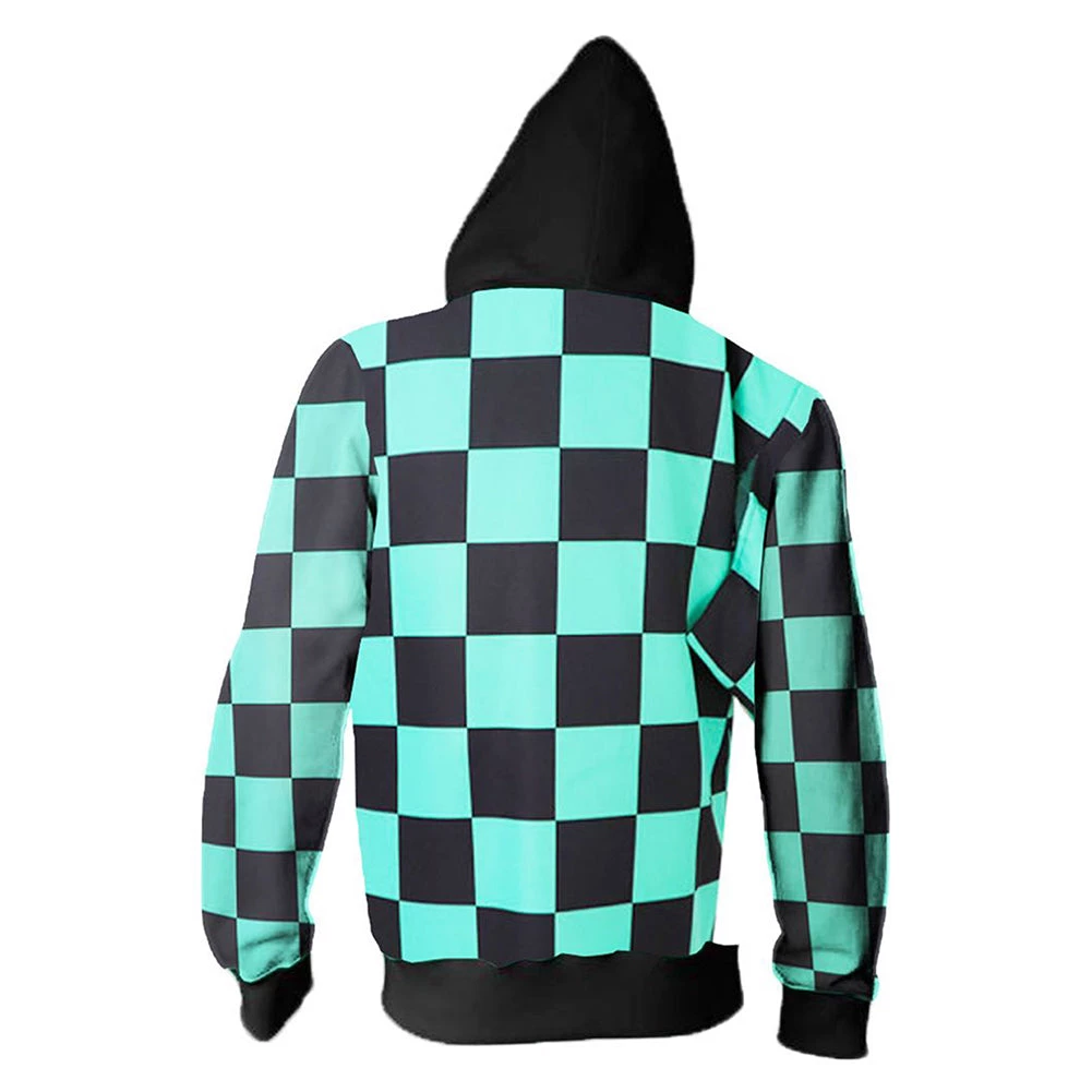 New Cosplaysky Unisex Demon Slayer: Kimetsu No Yaiba Kamado Tanjirou Kisatsutai Cosplay Hoodies Long Sleeve Zip Up Sweatshirt New Arrivals 4 New Cosplaysky Unisex Demon Slayer: Kimetsu No Yaiba Kamado Tanjirou Kisatsutai Cosplay Hoodies Long Sleeve Zip Up Sweatshirt New Arrivals