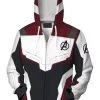 CosplaySky New Arrivals Avenger's Endgame Hoodie Quantum Realm Suit Zip Up Pullover Jacket Sweatshirt For Adults