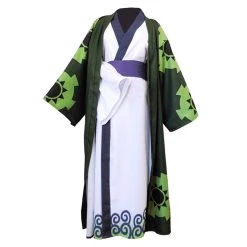 CosplaySky Anime One Piece Roronoa Zoro Cosplay Costume Kimono Robe Outfits New Arrivals