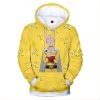 CosplaySky New Arrivals One Punch Man Season 2 Saitama Printed Hoodie