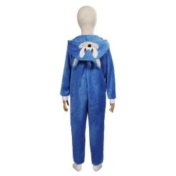 NewCosplay New Arrivals Kids Children Sonic The Hedgehog Cosplay Costume Jupsuit Sleepwear Pajams Halloween Carnival Suit
