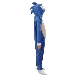NewCosplay New Arrivals Kids Children Sonic The Hedgehog Cosplay Costume Jupsuit Sleepwear Pajams Halloween Carnival Suit