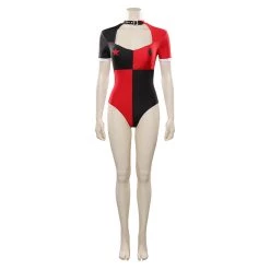NewCosplay Harley Quinn / Harleen Quinzel Original Design Cosplay Costume Sexy Swimsuit Jumpsuit Outfits