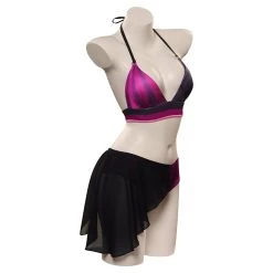 Cosplaygift LoL Jinx Original Design Swimsuit Cosplay Costume Two-Piece Swimwear Outfits -cossky®