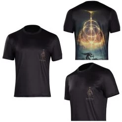 NewCosplay Elden Ring Cosplay T-shirt Original Designers Men Women Summer Short Sleeve Shirt