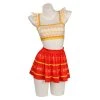NewCosplay New Arrivals Encanto Dolores Madrigal Original Designer Cosplay Costume Two-pieces Skirt Swimsuit-cossky® 1 NewCosplay New Arrivals Encanto Dolores Madrigal Original Designer Cosplay Costume Two-pieces Skirt Swimsuit-cossky®