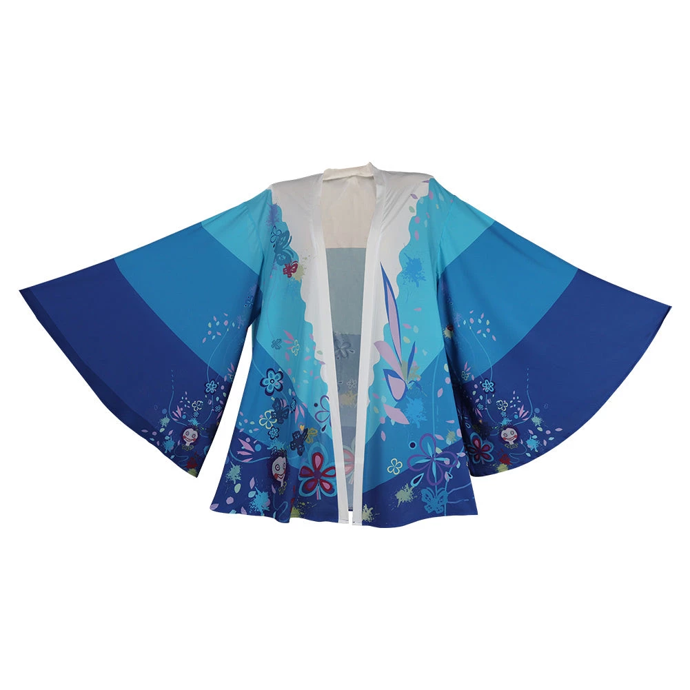 NewCosplay New Arrivals Encanto Mirabel Original Designer Cosplay Cloak Kimono Coat Costume-cossky® 3 NewCosplay New Arrivals Encanto Mirabel Original Designer Cosplay Cloak Kimono Coat Costume-cossky®