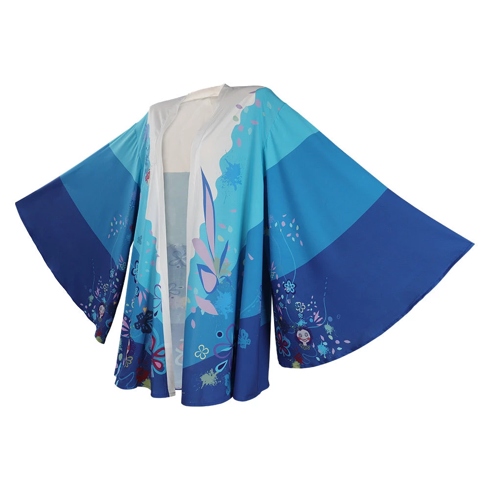NewCosplay New Arrivals Encanto Mirabel Original Designer Cosplay Cloak Kimono Coat Costume-cossky® 5 NewCosplay New Arrivals Encanto Mirabel Original Designer Cosplay Cloak Kimono Coat Costume-cossky®