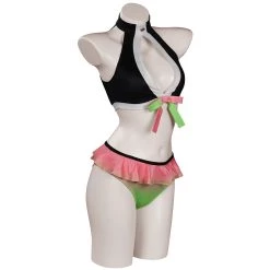 NewCosplay Demon Slayer Kanroji Mitsuri Original Designer Sexy Swimsuit Cosplay Costume-cossky®