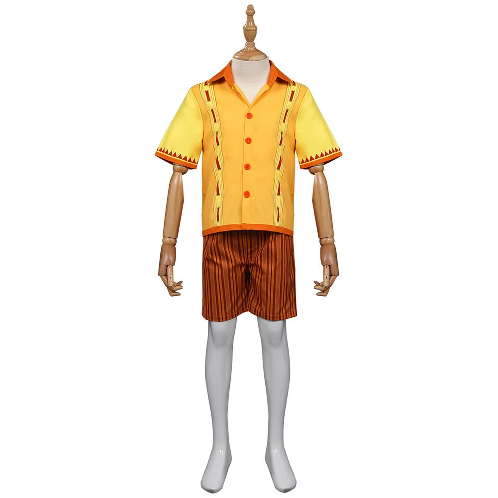 Cosplaygift New Arrivals Kids Children Encanto Felix Madrigal Cosplay Costume Casual Shirt Shorts Outfits 5 Cosplaygift New Arrivals Kids Children Encanto Felix Madrigal Cosplay Costume Casual Shirt Shorts Outfits