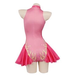 INSWEAR Princess Peach Swimsuit Cosplay Costume Jumpsuit Swimwear Outfits New Arrivals