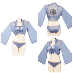 NewCossky Moon Knight (2022) Marc Spector Original Design Cosplay Costume Bikini Top Shorts Swimsuit Outfits