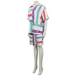 Fansholiday Stranger Things 4 (2022) Eleven Cosplay Costume Beach Shirt Shorts Set New Arrivals