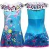 New Cosplaysky New Arrivals Kids Children Original Design Encanto Mirabel Cosplay Costume A-shape Jumpsuit Sleepwear