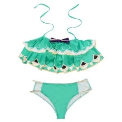 CosplaySky Genshin Impact Venti Cosplay Costume Bikini Top Shorts Swimsuit Outfits New Arrivals 21 CosplaySky Genshin Impact Venti Cosplay Costume Bikini Top Shorts Swimsuit Outfits New Arrivals