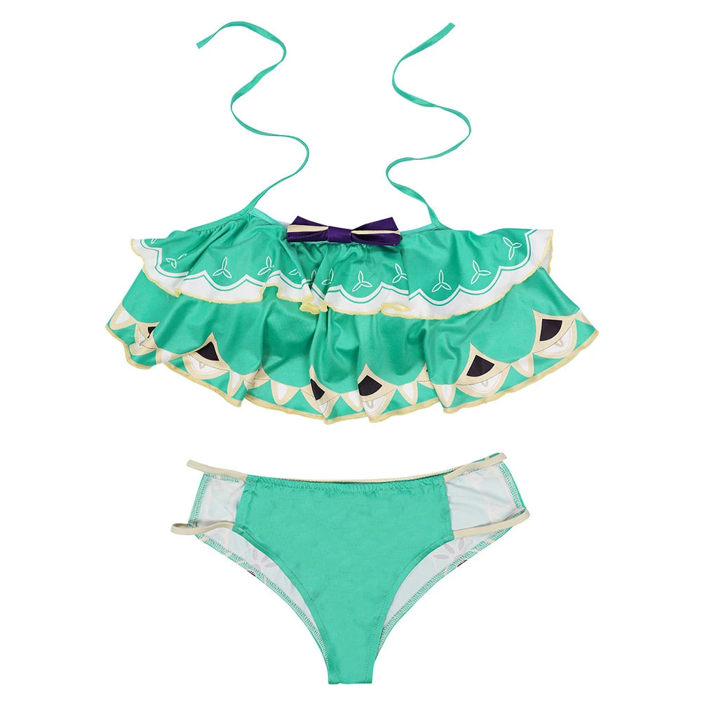 CosplaySky Genshin Impact Venti Cosplay Costume Bikini Top Shorts Swimsuit Outfits New Arrivals 12 CosplaySky Genshin Impact Venti Cosplay Costume Bikini Top Shorts Swimsuit Outfits New Arrivals