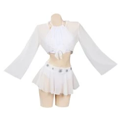Fandombuy Star Wars: Princess Leia Original Design Cosplay Costume Swimsuit Skirt Cloak Outfits-cossky® New Arrivals