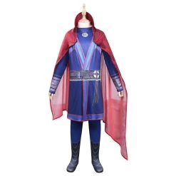 Cossky Kids Children Doctor Strange In The Multiverse Of Madness - Doctor Strange Cosplay Costume Jumpsuit Cloak