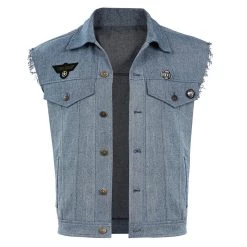 Fansholiday Stranger Things Season 4 (2022) Steve Harrington Cowboy Vest Outfits New Arrivals