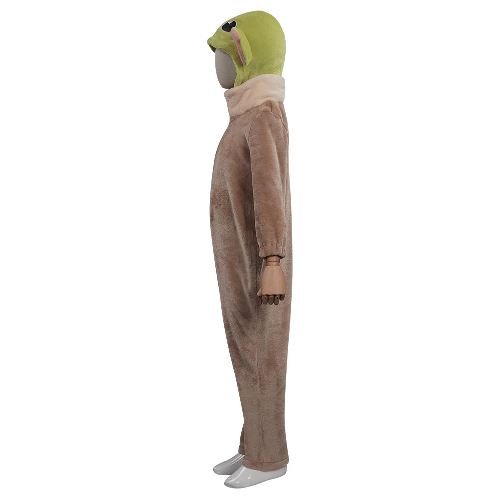 Cossky The Mandalorian Baby Yoda Jumpsuit Sleepwear Cosplay Costume For Kids Children 8 Cossky The Mandalorian Baby Yoda Jumpsuit Sleepwear Cosplay Costume For Kids Children