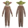 Cossky The Mandalorian Baby Yoda Jumpsuit Sleepwear Cosplay Costume For Kids Children