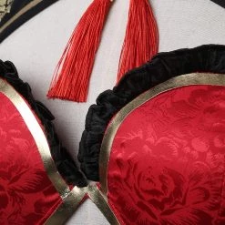 New Cosplaysky Date A Live Tokisaki Kurumi Cheongsam Cosplay Costume 22 New Cosplaysky Date A Live Tokisaki Kurumi Cheongsam Cosplay Costume