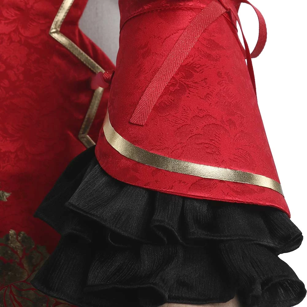 New Cosplaysky Date A Live Tokisaki Kurumi Cheongsam Cosplay Costume 11 New Cosplaysky Date A Live Tokisaki Kurumi Cheongsam Cosplay Costume