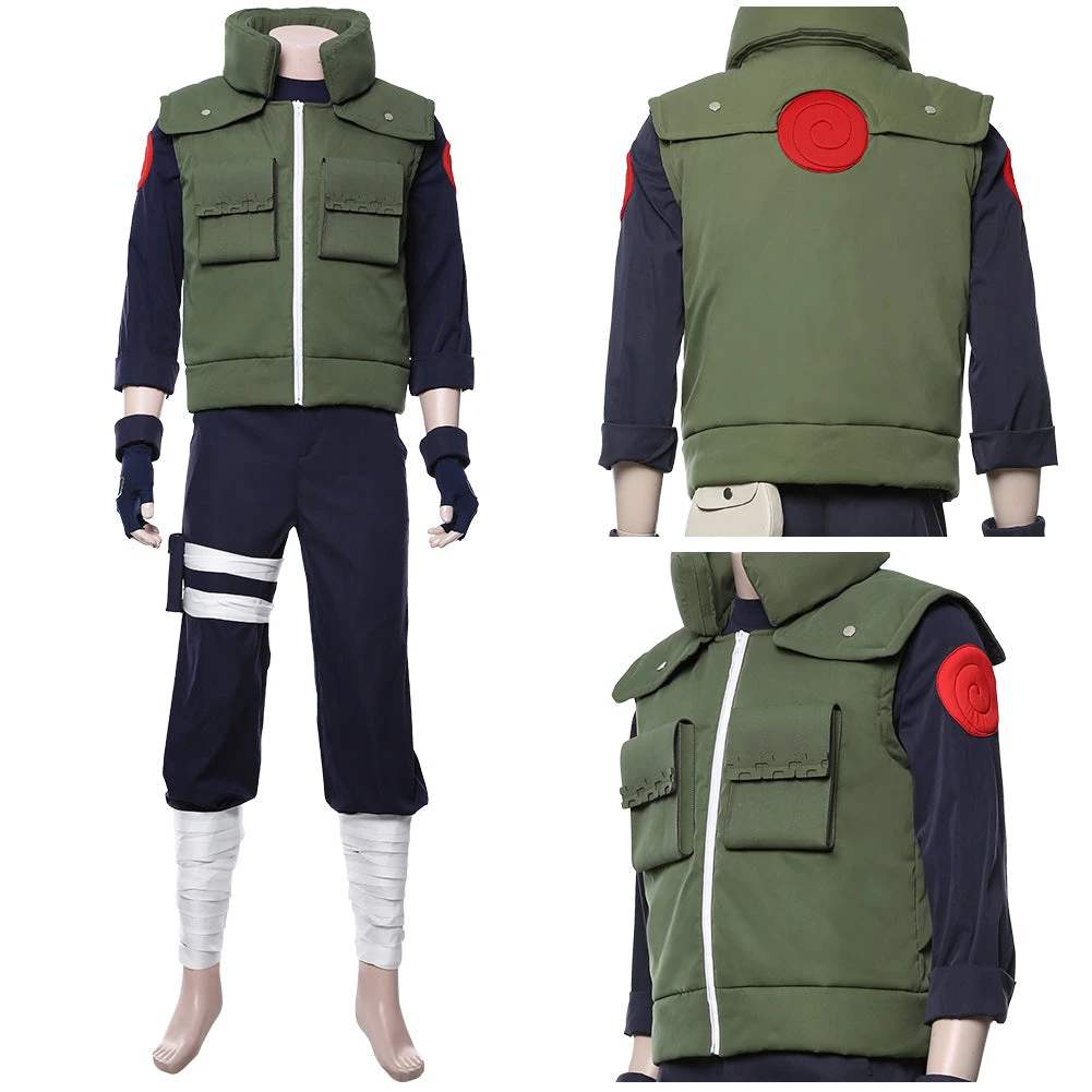 NewCosplay Naruto Hatake Kakashi Vest Cosplay Costume New Arrivals 3 NewCosplay Naruto Hatake Kakashi Vest Cosplay Costume New Arrivals