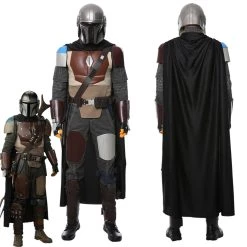 NewCosplay Star Wars Mandalorian Uniform Halloween Carnival Suit Cosplay Costume