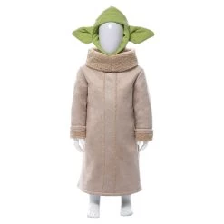 NewCosplay Star Wars The Mandalorian Baby Yoda Suit For Kids Children Cosplay Costume New Arrivals
