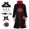 Cossky New Arrivals Naruto Akatsuki Cloak Halloween Carnival Suit Cosplay Costume 1 Cossky New Arrivals Naruto Akatsuki Cloak Halloween Carnival Suit Cosplay Costume