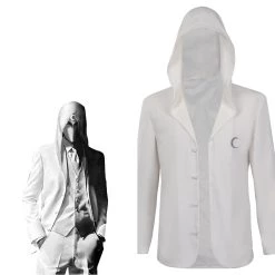 New Cosplaysky New Arrivals Moon Knight - Marc Spector Cosplay Costumes Hooded Hacket Coat