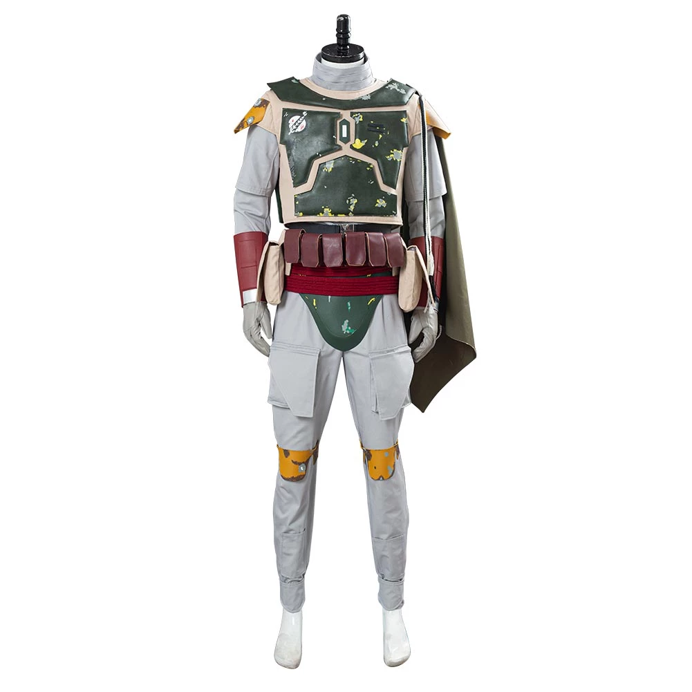 NewCosplay Star Wars The Book Of Boba Fett Halloween Carnival Suit Cosplay Costume New Arrivals 4 NewCosplay Star Wars The Book Of Boba Fett Halloween Carnival Suit Cosplay Costume New Arrivals