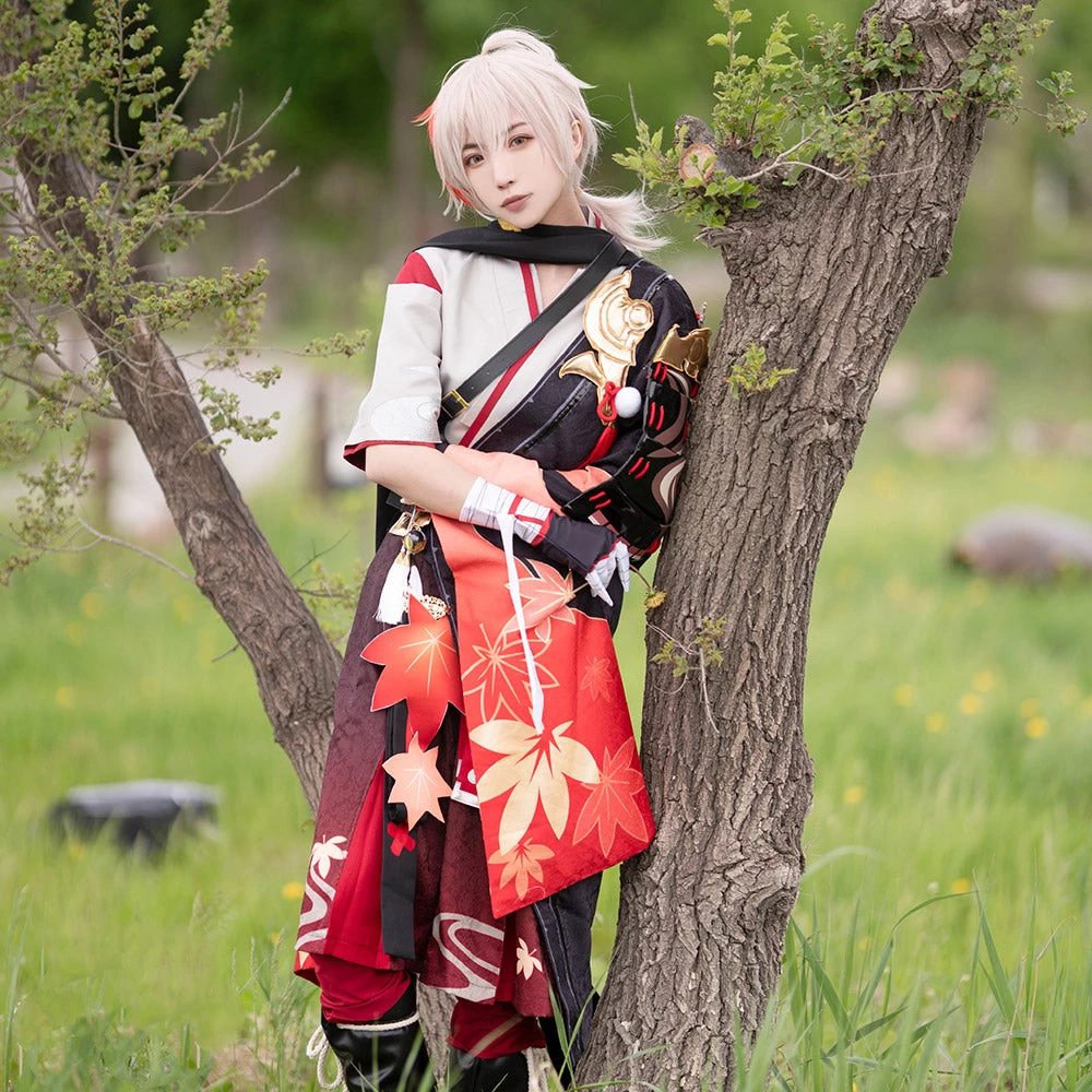 NewCosplay Genshin Impact Kazuha Outfits Halloween Carnival Suit Cosplay Costume New Arrivals 15 NewCosplay Genshin Impact Kazuha Outfits Halloween Carnival Suit Cosplay Costume New Arrivals