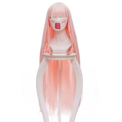New Cosplaysky DARLING In The FRANXX Zero Two 02 Cosplay Wig Long Pink