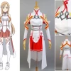 NewCosplay Sword Art Online SAO Asuna Cosplay Costume