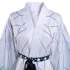 NewCosplay Demon Slayer Kimetsu No Yaiba Kochou Shinobu Cloak Halloween Cosplay Costume