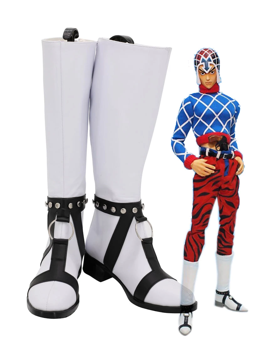 CosplaySky JoJo's Bizarre Adventure Guido Mista Cosplay Shoes New Arrivals 3 CosplaySky JoJo's Bizarre Adventure Guido Mista Cosplay Shoes New Arrivals