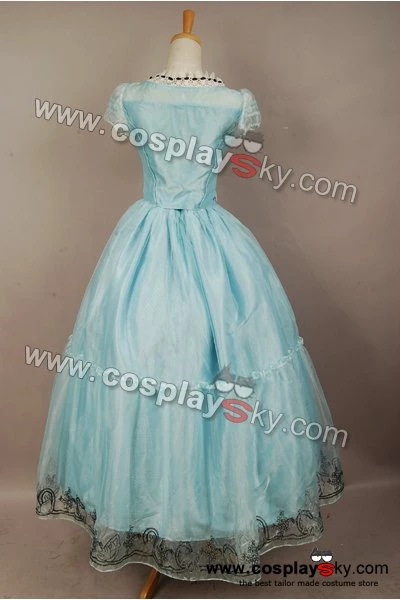 NewCosplay Tim Burton's Alice In Wonderland Alice Blue Dress Costume New Arrivals 9 NewCosplay Tim Burton's Alice In Wonderland Alice Blue Dress Costume New Arrivals
