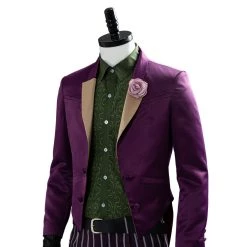 NewCosplay Mortal Kombat 11 The Joker Coat Pants Outfit Halloween Carnival Suit Cosplay Costume
