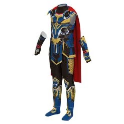 Fandombuy New Arrivals Kids Children Thor: Love And Thunder Thor Cosplay Costume Jumpsuit Cloak Outfits Halloween Carnival Suit